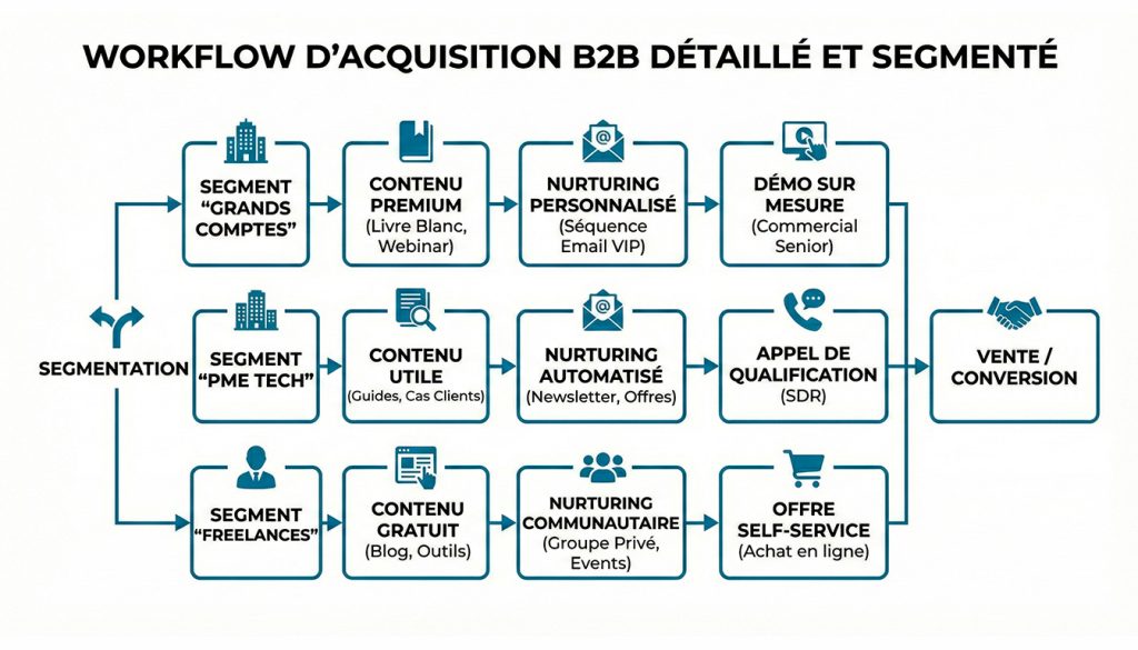 Découvrez comment la segmentation précise transforme la génération de leads B2B et maximise l'efficacité de vos campagnes d'acquisition pour des résultats optimaux.