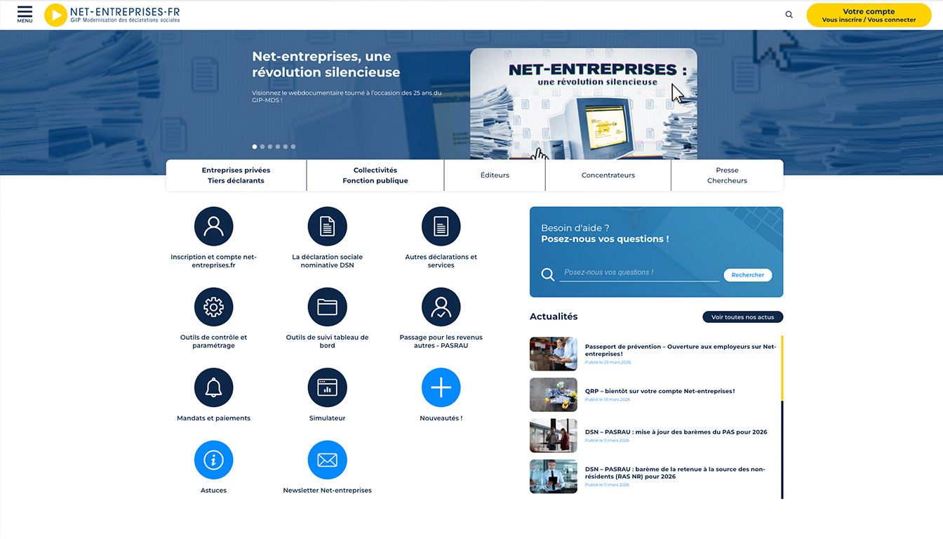 découvrez le mode d’emploi de net entreprise, comment vous connecter, contacter le support, et les services proposés pour faciliter la gestion de votre activité.