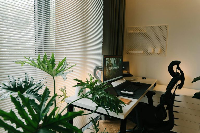 Métier tranquille bien payé comment — bureau paisible avec des plantes