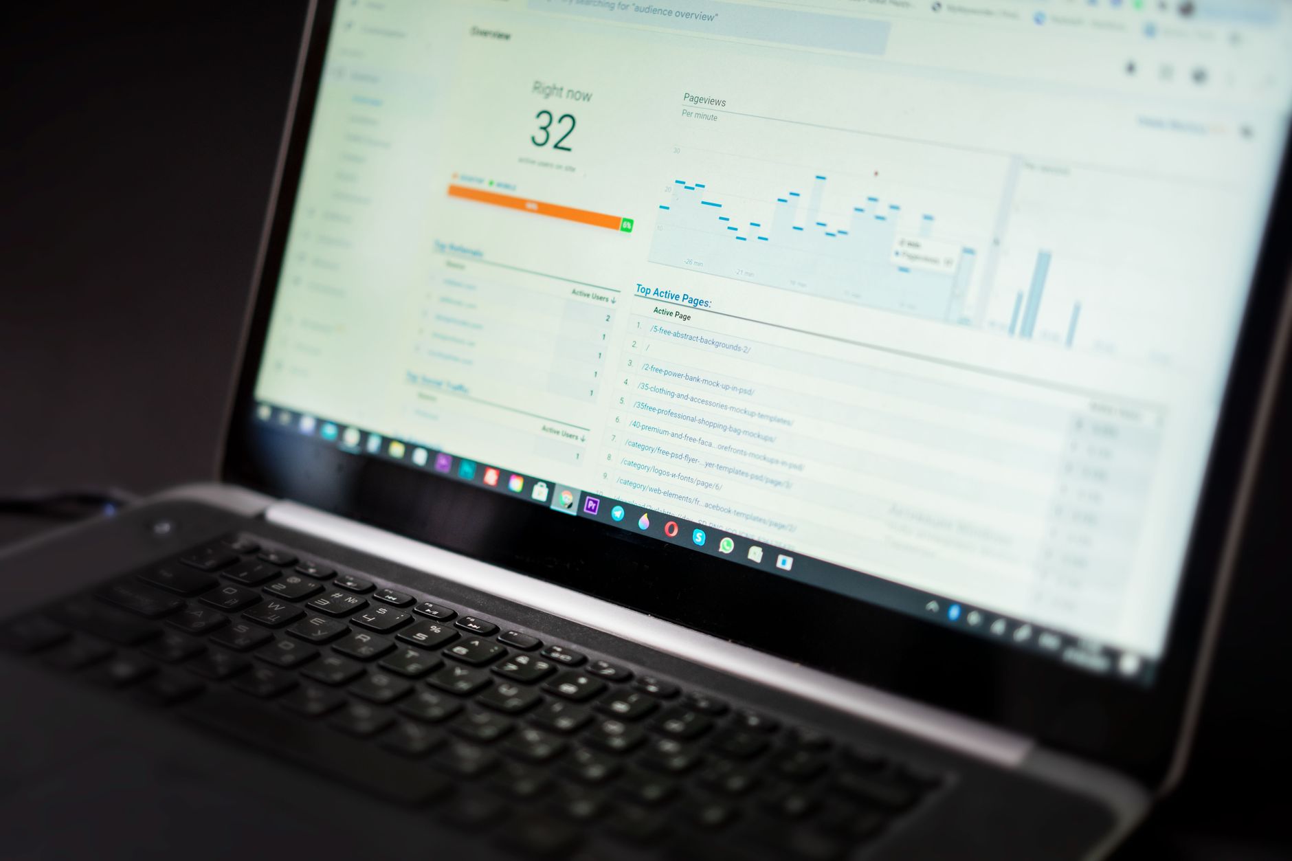 Google My Business et référencement local : poser des bases solides avant de parler optimisation — tableau de bord Google My Business sur ordinateur