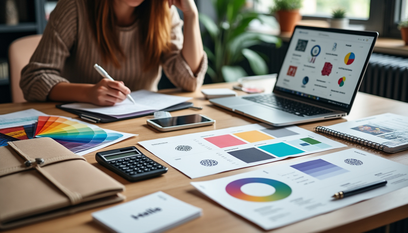 comparez les tarifs d’une identité visuelle chez un freelance ou une agence et découvrez les facteurs clés pour estimer votre budget.
